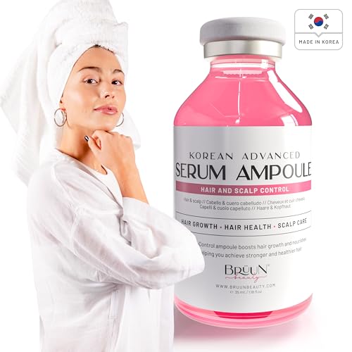 BRÜUN HS - Control Hair and Scalp Ampoule Serum - Micro